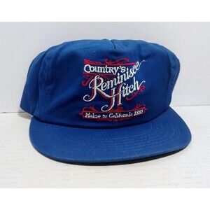 VTG 1993 UNITED HATTERS CAP & MILLINERY COUNTRY’S REMINISCE HITCH SNAPBACK HAT
